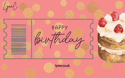LynnC. Classic E-Gift - Birthday Edition